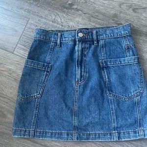BDG mini Denim skirt with detailed cute pockets